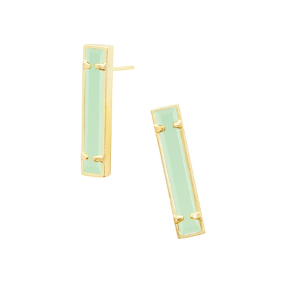 Kendra Scott Levi Earrings (Chalcedony)